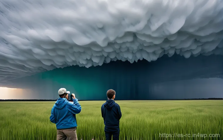 모니터링 데이터를 통해 생태계 변화 관찰하기 - **Prompt:** A visually rich and dynamic representation of Earth's "invisible network" of real-time e...